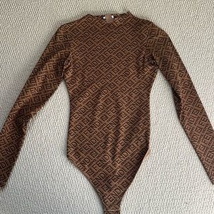 Skims X Fendi size S Bodysuit